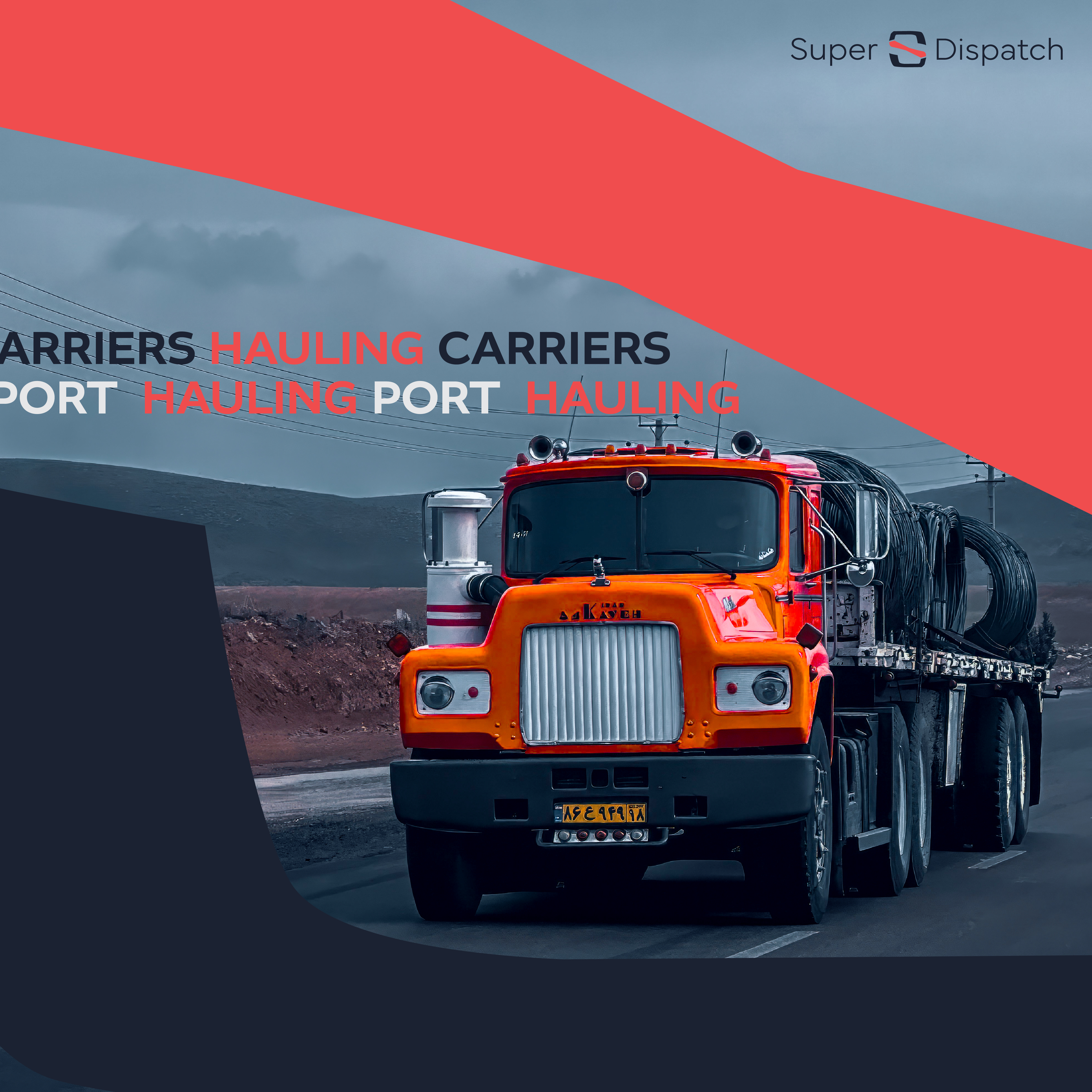 Super Dispatch social post - truck campaign